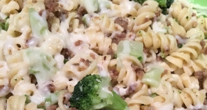 Broccoli and Sausage Cavatelli