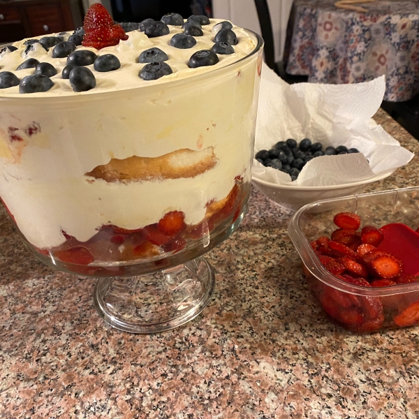 Super Strawberry Trifle