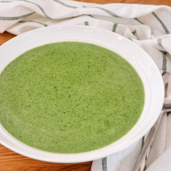 Cream of Spinach Soup