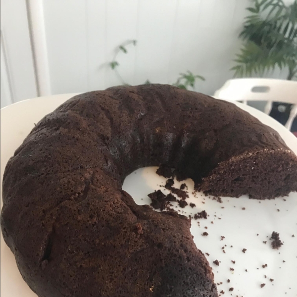 Chocolate Guinness® Bundt® Cake with Whiskey Whipped Cream