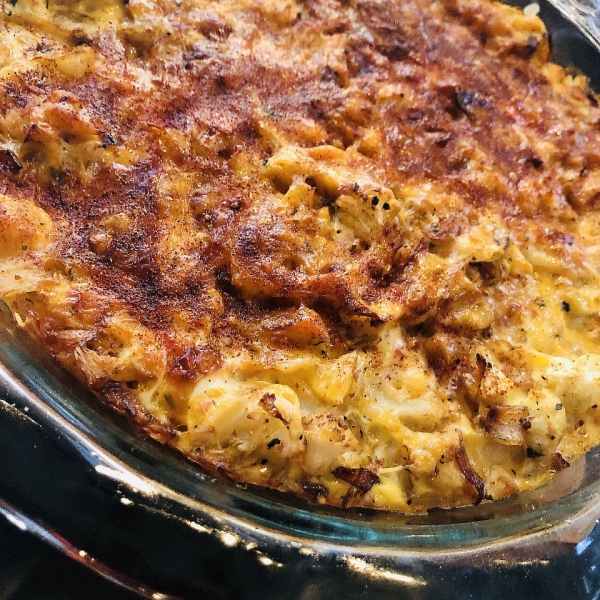 Cauliflower Cheese Pie